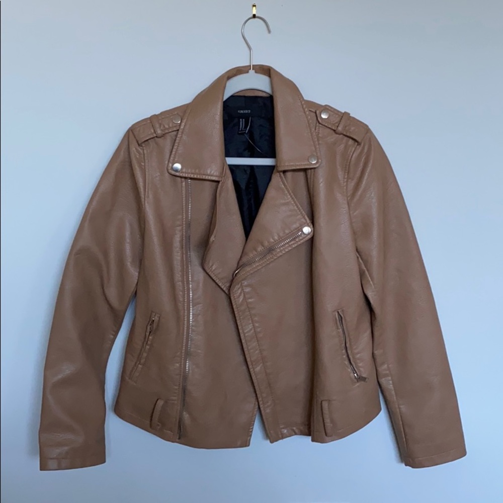 Light brown “leather” jacket